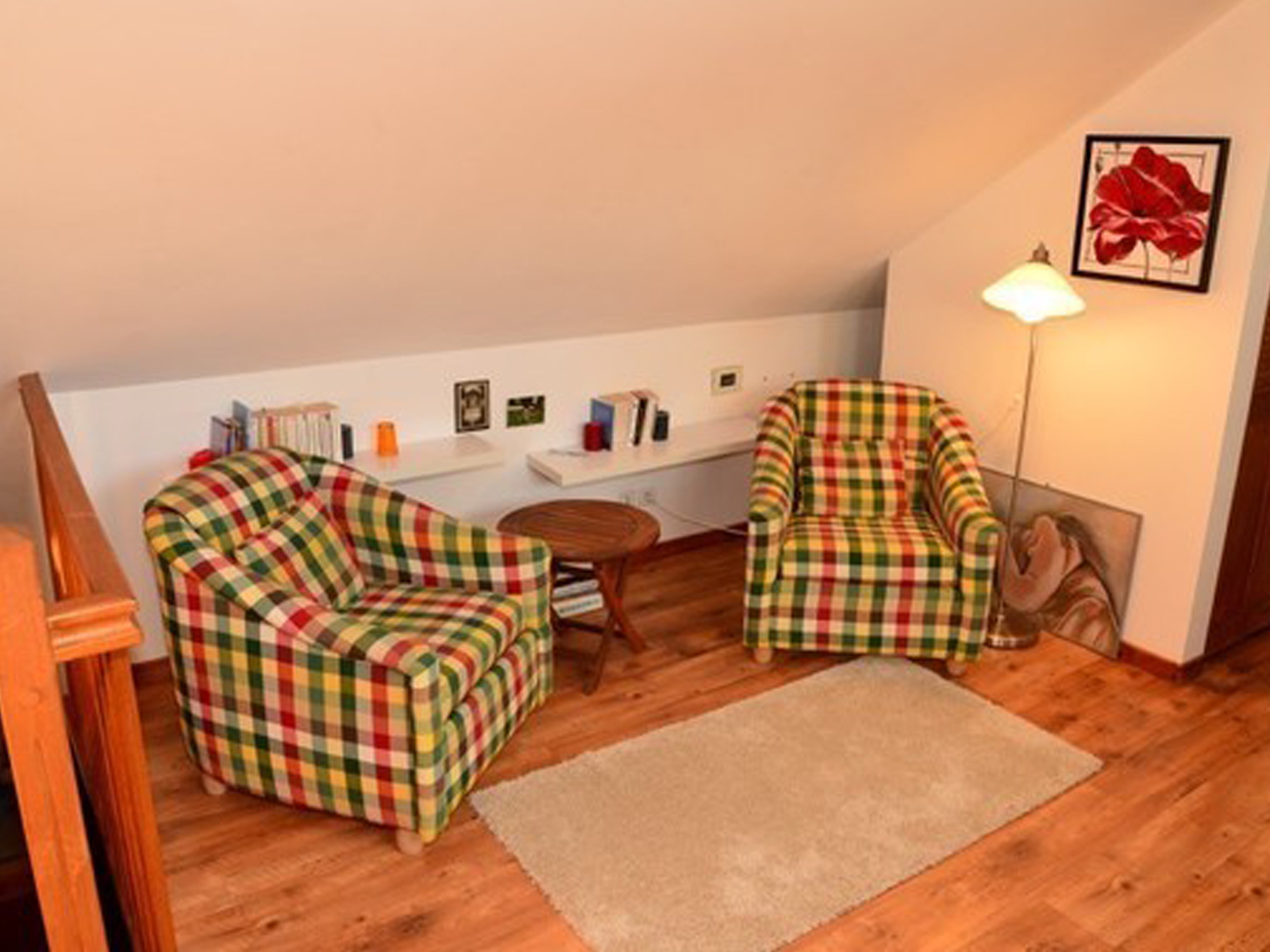 Maison d'hôtes Loury (45), la chambre verte, petit salon